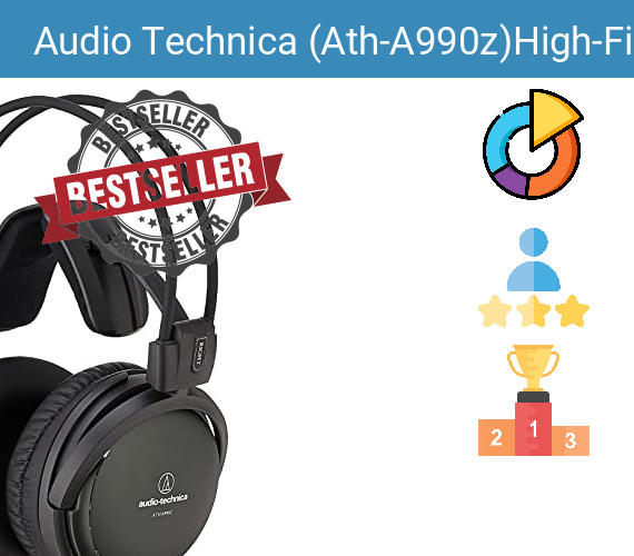 Casque Audio-Technica ATH-A990Z - Haute Résolution, Fermé, Coques Aluminium Vert, écouteurs Audiophiles